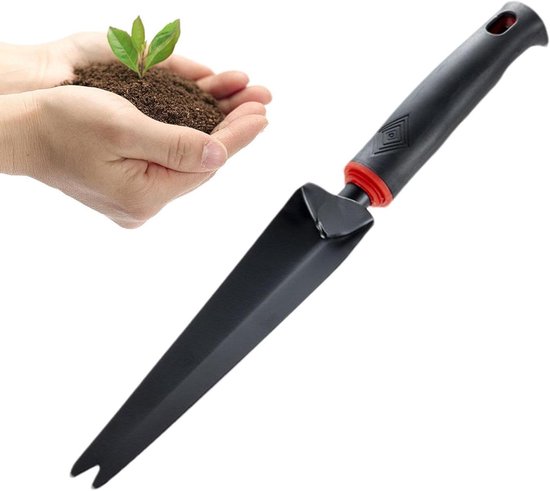 Wortelschep - Tuinschep - Grond Losmaken - Robuust Koolstofstaal - 367 cm - Zwart