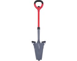 Wortelspade met zaag - Tuinspade wortelsnijder - Harde grond bewerken - Geïntegreerde wortelzaag - 114 cm lengte van Merkloos	