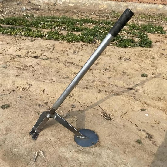 Worteltrekker - Wortelverwijderaar - Tuin Opruimen - Hefboommechanisme - 265 kg - Zwart