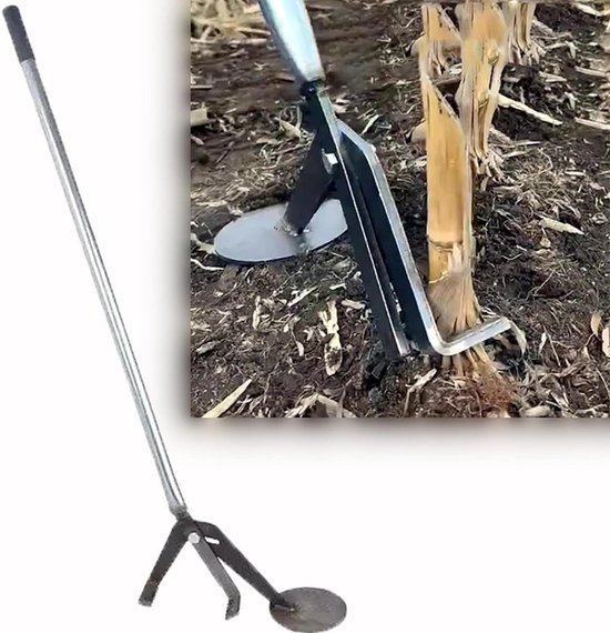 Wortelverwijderaar - Paal trekker - Stronken verwijderen - Efficiënte hefboomwerking - 103 cm - Metaal