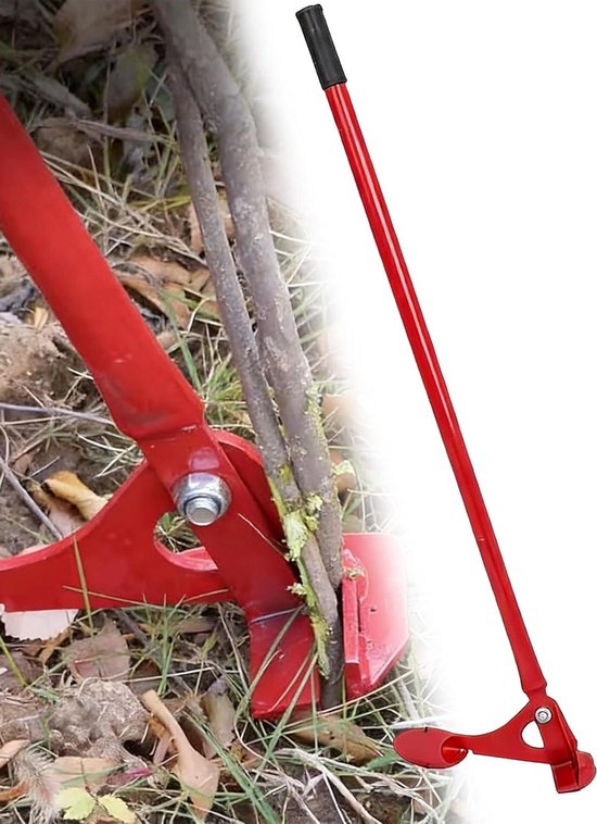 Wortelverwijderaar - Paaltrekker Strónkverwijderaar - Tuin Onderhoud - Arbeidsbesparend Hefboommechanisme - 1 kg - Zwart