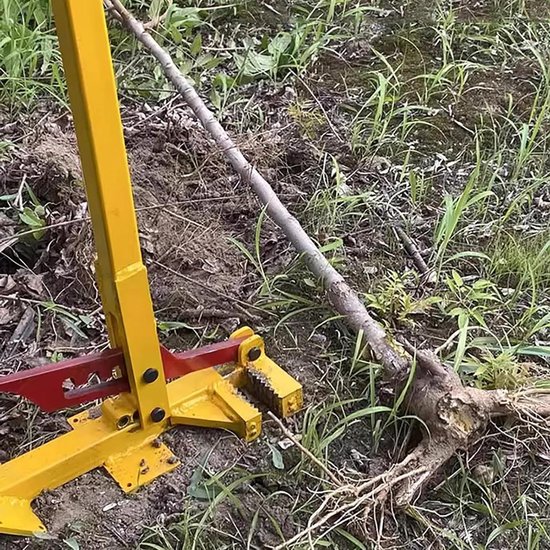 Wortelverwijderaar - Paaltrekker - Tuinonderhoud - Hefboomprincipe - 130 cm - Zwart
