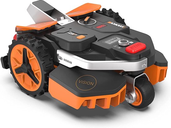 WORX Accu Robotmaaier Landroid Vision M600 WR206E – incl. Accu en Laadstation | Voor gazons tot 600 m² | Vision AI-technologie | Zonder perimeterdraad | 20V accu van WORX
