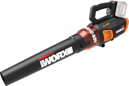 WORX Bladblazer Accu 40V - Draadloos - 3 Snelheden - Tot 145 km/u - WG584E.9 Zonder Accu en Lader
