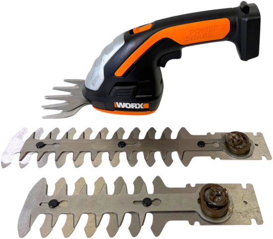 WORX WG801E.9 accu-gras- en heggenschaar - zonder accu - zonder oplader van Merkloos	
