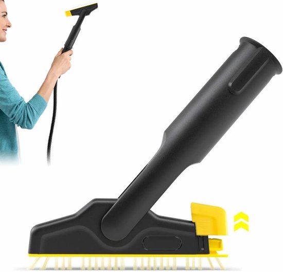 XXL voegenborstel met flexibel gewricht - verwisselbare borstel - ideaal voor tegelvloeren - grondige reiniging - ShopVlot