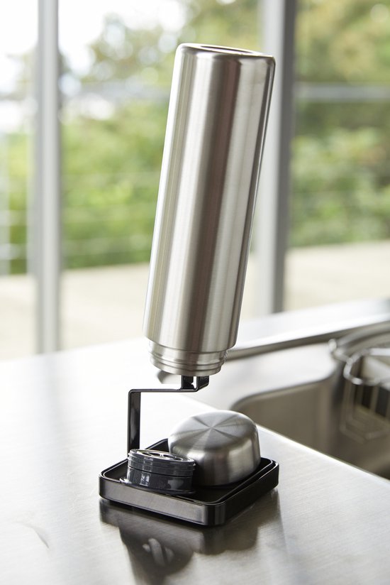 Yamazaki Flessen Droogrek - Tower - Zwart van Yamazaki