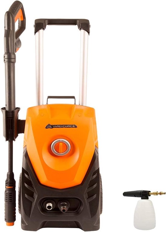 Yard Force EW U13B - Hogedrukreiniger - 1800W - 135bar - Inclusief Schuimkanon en Accessoires van Yard