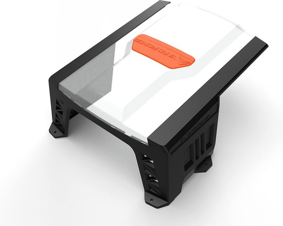 Yard Force SH02 - Robotmaaiergarage - Regen- en Zonbescherming - Stabiele Constructie - Zwart - Geschikt voor Gardena en Husqvarna Robot grasmaaiers van Yard