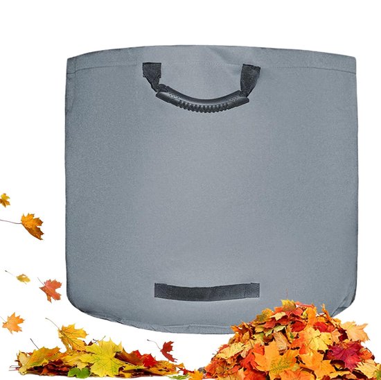 Yard Waste Bags, Leaf Collection Pouch, Heavy-Duty Weatherproof Sack, 22.05x18.11 inches, Large Capacity Outdoor Design, Ideal for Farming Use, Balcony Plants, Landscaping