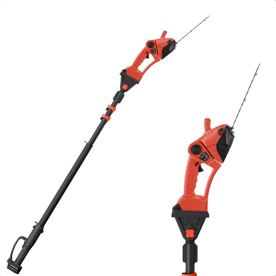 YARDIO Tools® - Telescopische Heggenschaar - Heggenschaar - Heggenschaar Electrisch Telescopisch - Heggenschaar Accu - 140cm tot 210cm - ERMY21vHTS-22mm - Incl. Accu 1.5a van YARDIO Tools®