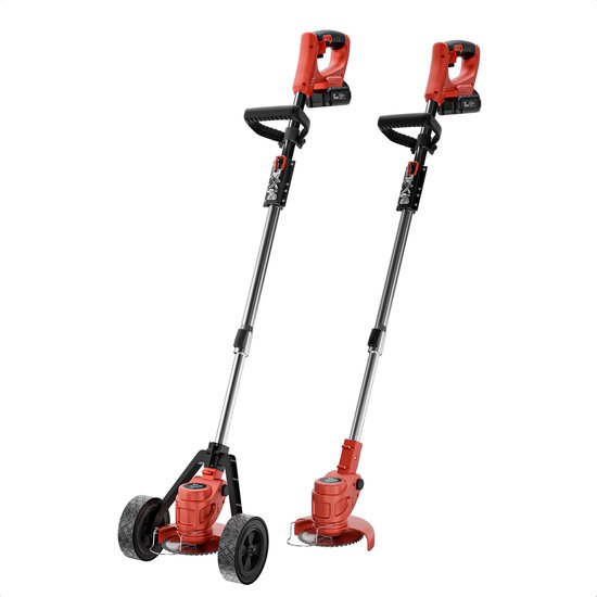 YARDIO Tools® - TGT500W Premium - Grastrimmer - Bosmaaier - Kantenmaaier - 21v Zonder Accu en Snellader van YARDIO Tools®