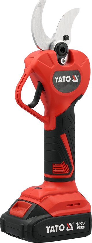 YATO 18V Accu Takkenschaar - Borstelloos - Max. 40 mm - LCD Display - Inclusief Accu & Lader (YT-828382)