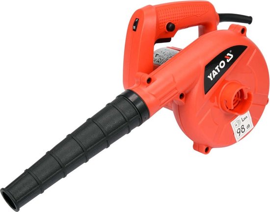 YATO Bladblazer - 600W - 4 m3/min - Instelbare snelheid - Blazen + Zuigen - Inclusief opvangzak van Yato