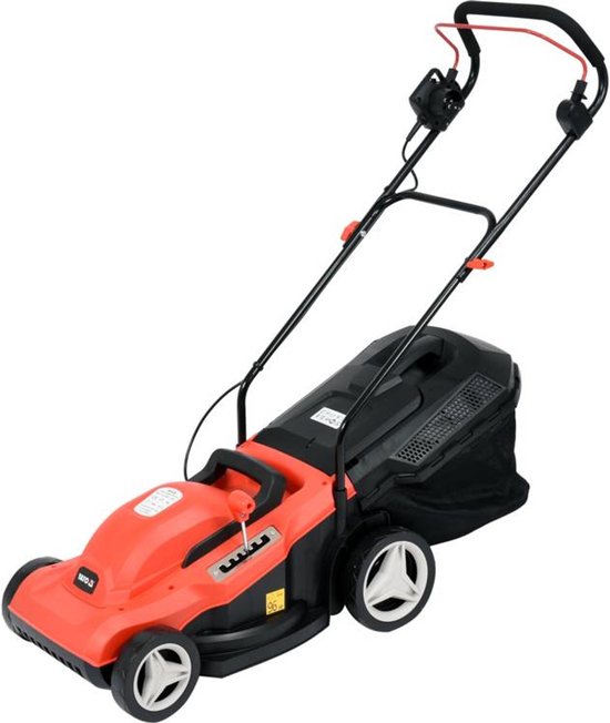 Yato YT-85205, Duwgrasmaaier, 38 cm, 2 cm, 7 cm, 3300 RPM, 50 l