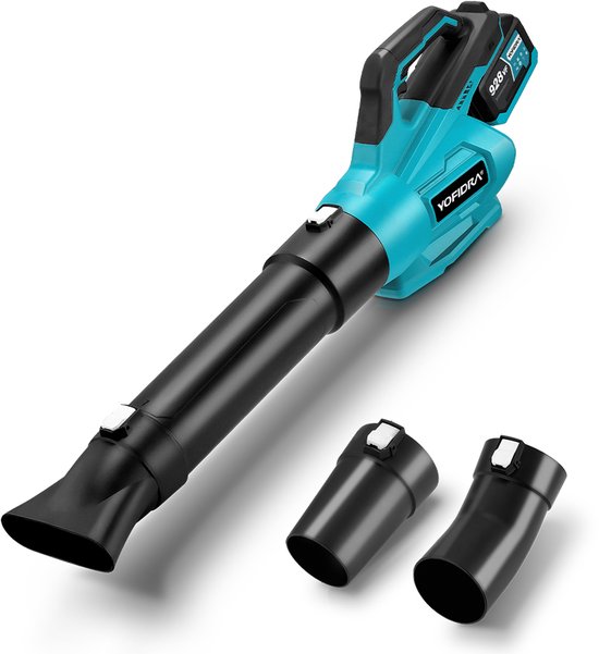 Yofidra Bladblazer met Accu - Bladlazers - Luchtblazer - 2000W - Blazen van Bladeren, sneeuw, stof van Yofidra