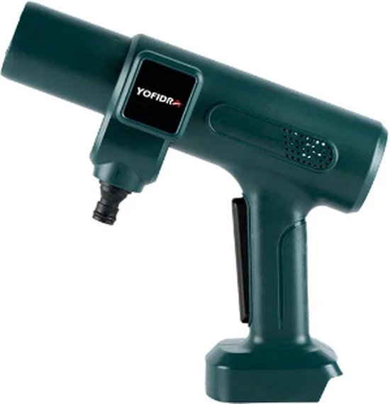 Yofidra - Elektrische autowasmachine - Hogedrukreiniger - 6 in 1 - Terrasreiniger - Elektrisch waterpistool - Spyra - Borstelloze motor - 18V - 3500W - 200Bar - Zonder accu van Merkloos	
