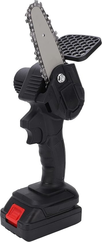 Yofidra - Mini Kettingzaag - Elektrisch Handkettingzaag - Snoeizaag - Takkenzaag - Handzaag - Boomzaag - 3500W - 40000rpm - 20V - 60HZ - 6m/sec - Zwart van Yofidra