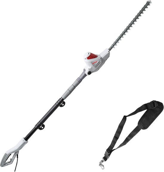 YOR® Heggenschaar Telescopisch - Grijs - 241cm x 10cm x 19cm van Merkloos	