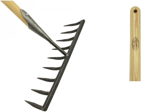 Zaadhark 9-tands deWit steel 170cm van DeWit