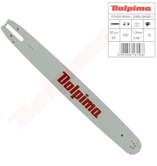 Zaagblad passend op 325'' 1,5mm 50cm/20'' ( 208SLGK095 ) van Merkloos	