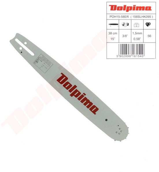 Zaagblad passend op 3/8'' 1,5mm 38cm/15'' ( 158SLHK095 ) van Oregon