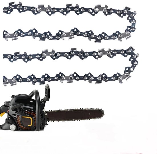 ZAAGKETTING 1.1mm - 40cm zaagblad - 56 aandrijfschakels- Halfhaaks voor MAKITA - WOLF garten -KIBANI -BOSCH - BLACK+DECKER -PARKSIDE - POWERPLUS - EINHELL- HECHT- McCULLOH- GAMMA - LEA-FUXTEC - STIGA- MTD - EGO - FLORABEST -TOPCRAFT van Kibani