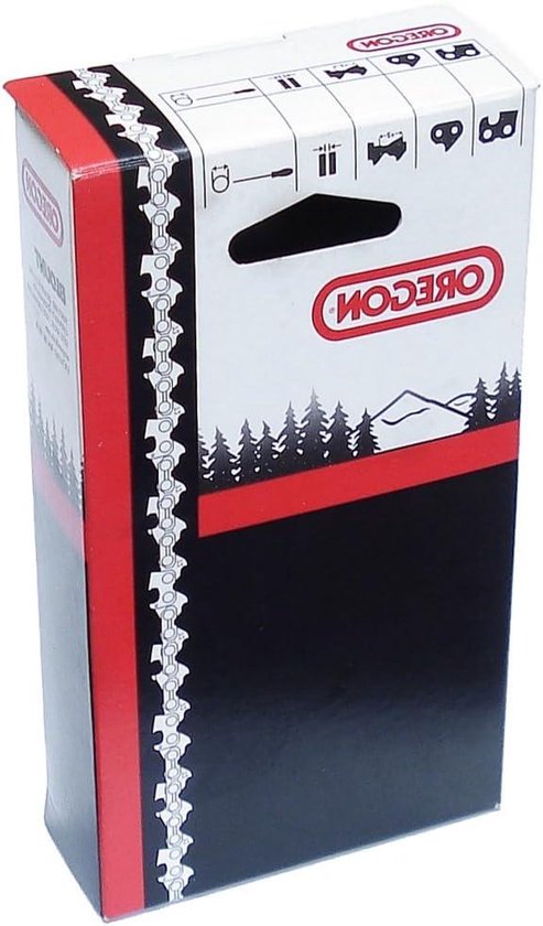 Zaagketting - Kettingzaagblad Ketting - Hout Zagen - Echte Oregon Kwaliteit - 14 inch 52 Schakels - Metaal