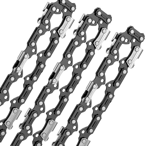 Zaagketting Set - Kettingen 3 stuks - Kettingzagen Onderhoud - 56 Aandrijfschakels - 16 inch 40cm