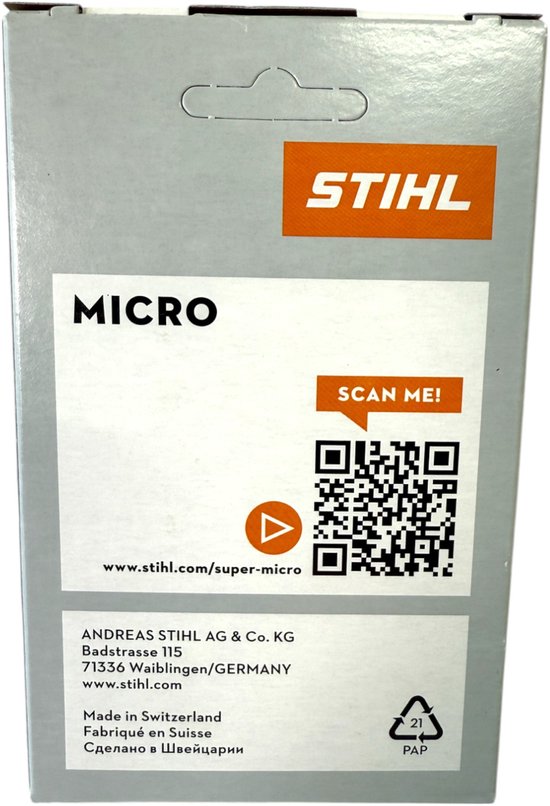 ZAAGKETTING STIHL 1/4 64S van Merkloos	