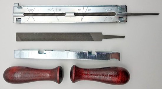 Zaagketting Vijlenset - Slijp Set - Ketting Slijpen - Complete Vijlhouder - 55 mm