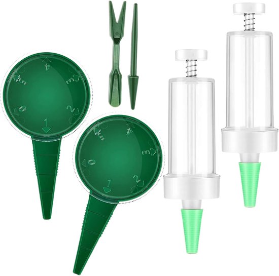 Zaaigereedschap Set - Tuin Handgereedschap - Planten Zaaien - Ergonomisch Ontwerp - 6 Delig - Diverse Kleuren