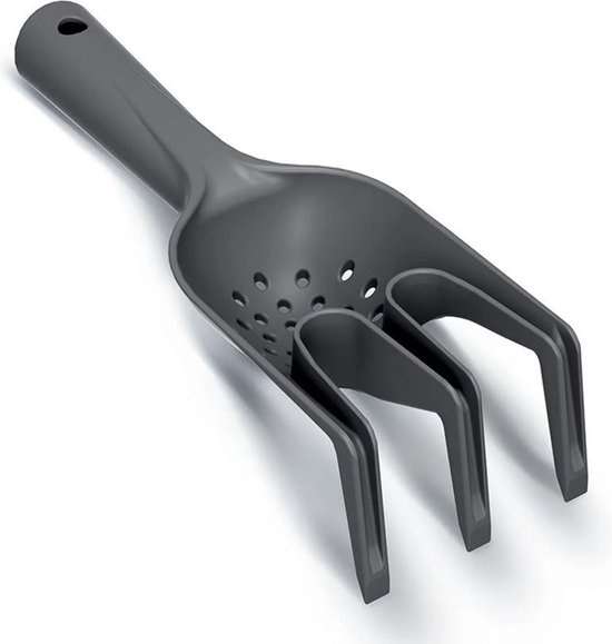 Zaaiharkje voor moestuin - Zwart - Kunstof van Esschert Design