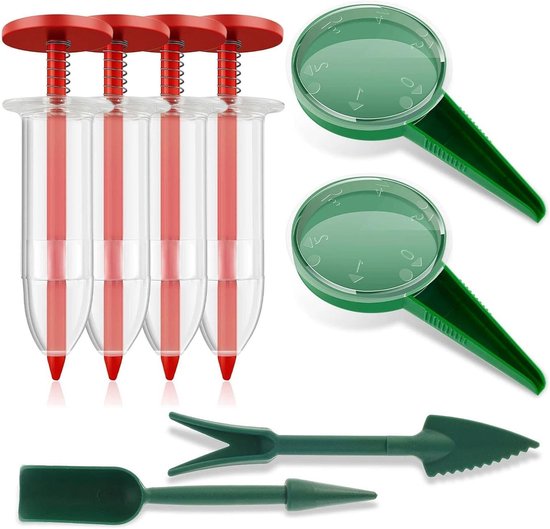 Zaailingen Planter - Handzaaimachine Set - Zaadjes Planten - Nauwkeurige Controle - 8 Delig - Niet gespecificeerd