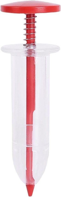 Zaaimachine Set - Zaaihulp Tuin - Nauwkeurig Zaaien - Arbeidsbesparende Precisie - 3 Stuks - Rood