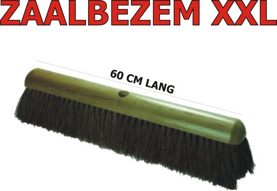 Zaalbezem XXL   60 cm lang van Woca