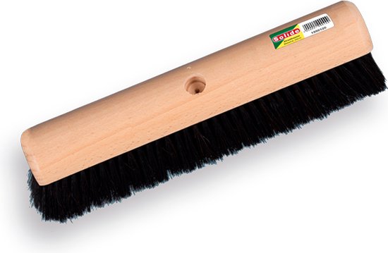 Zaalveger SOLIDE zwart paardenhaar 50 cm van SOLIDE