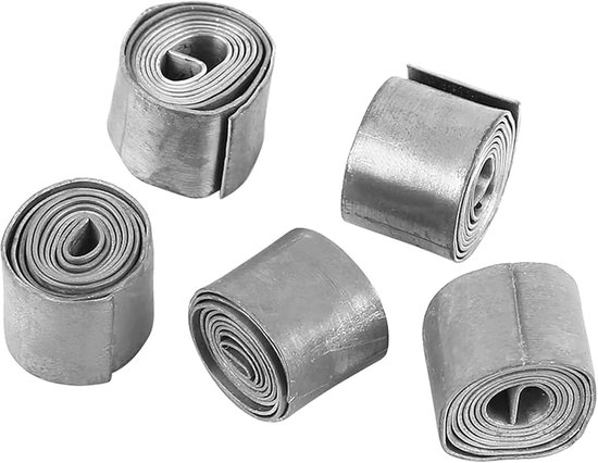 Zacht lood - 20/10/5 rollen - loodblad - rol - vissen - zinkers - gewichten - takaccessoires - accessoires - borden - tackle - visaccessoires - accessoires voor wilde vissen - zeevissen van Merkloos	