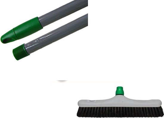 Zachte Bezem met steel - Zaalveger - 40 cm
