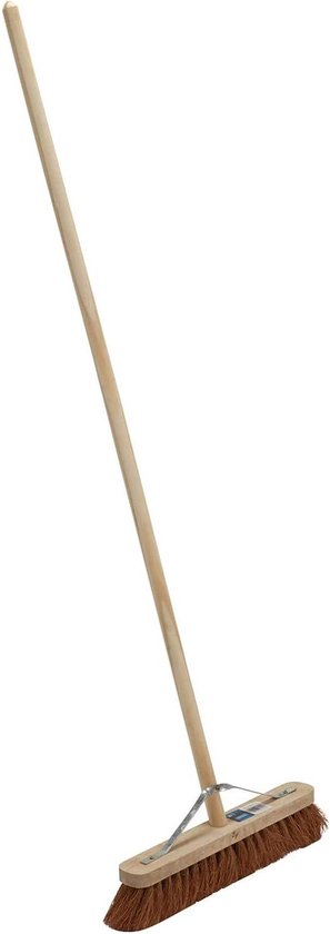 Zachte Coco Bezem 450mm 17" - Geschikt voor Binnen en Buiten van Merkloos	