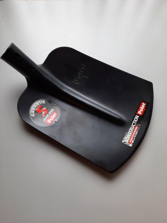 Zandschop Professioneel Nr 1 Polet - Zwart gelakt van Polet.