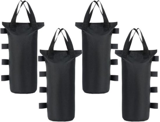 Zandzakken om te vullen, gewicht voor paviljoen, tent en paviljoen, pop-up paviljoen, carport bouwset, paraplustandaard inklapbaar, robuuste Oxford-materialen, waterdicht pvc, zonder zand van Sekey