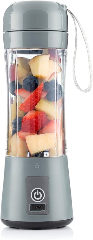 Zavira® Mixer - Nutribullet - Draagbare blender - Grijs - 380 Milliliter van Zavira