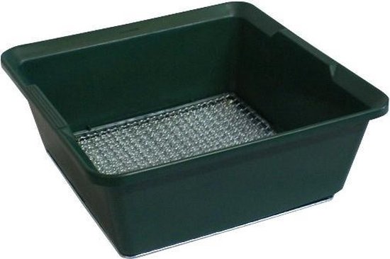 Zeef met verwisselbare netten van Tellier