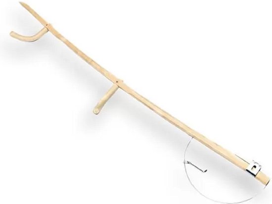 Zeisboom hout, licht gebogen compleet met beslag, 175cm (zonder zeis) van Schröckenfux