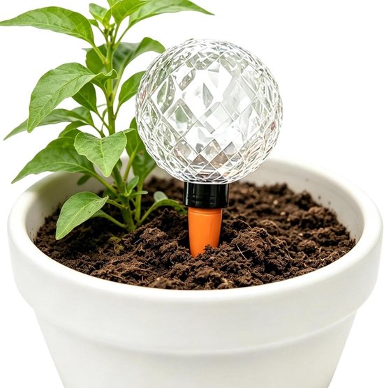 Zelfwaterende Bollen - Automatische Plantenvoeding - Planten Verzorgen - Diepe Wortel Irrigatie - 300 ml - Transparant