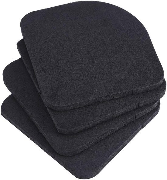 Zerodis 4-Piece Washing Pads, Universal Anti-Vibration Non-Slip Cushioning Eva Mat Home Appliance Scratch Protection Accessories for Washing Machine Refrigerator van Merkloos	