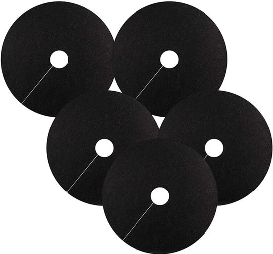 Zeynomax - 5-pack boomwortelring - boombeschermingsmat - onkruidbestrijding - 20,4