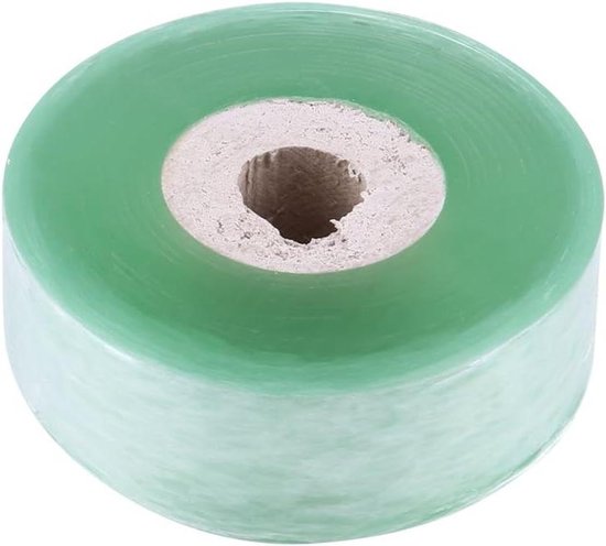 Zeynomax - Fruitboom Enten Tape Snoeischaar voor Tuingereedschap 100M Rol - Tuinieren en Snoeien - 2CM Breedte - Sterke PVC Materiaal - Groen - Makkelijk Te Gebruiken van Zeynomax