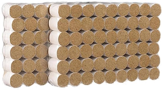 ZffXH 108 Pieces Bee Smoker Pellets Fuel Beehive Inspection Tool for Calming Bees Bee Smoke Beehive Smoker Set Beekeeper Set for Beginners van MAGT